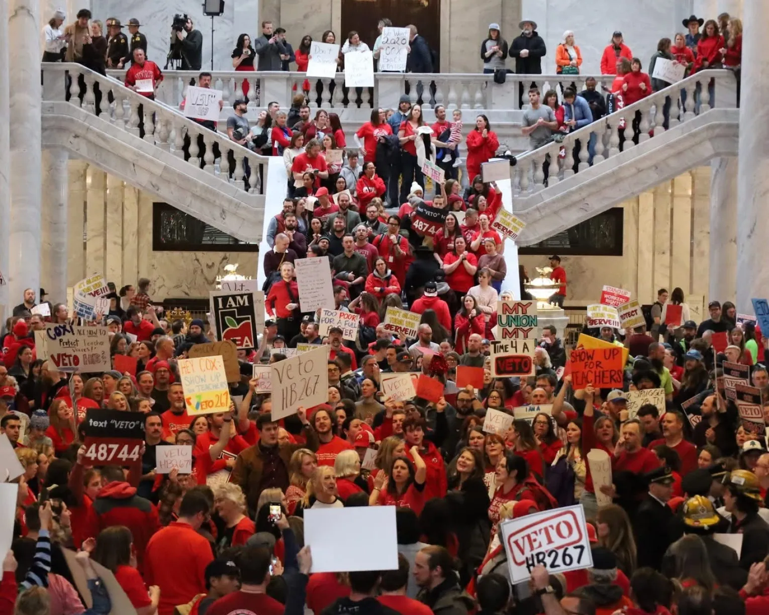 Rally at Utah State Capitol