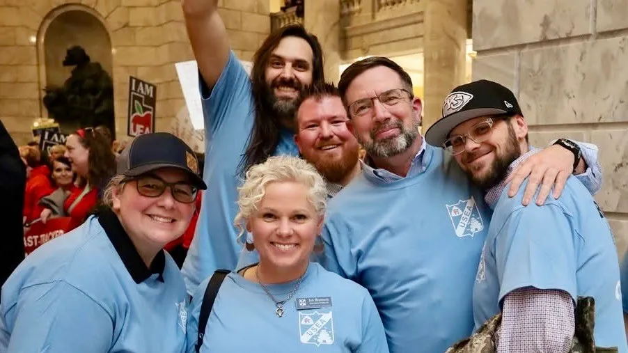 USEA Leadership Team at HB267 Rally 