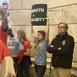 USEA Staff at HB267 Rally